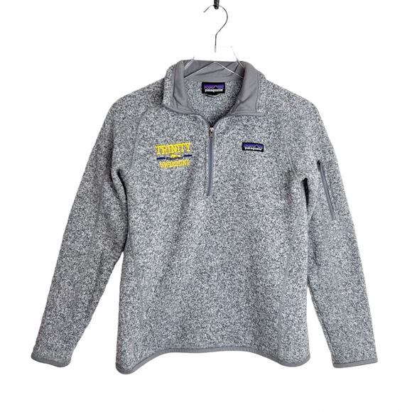 Patagonia Women’s Better Sweater 1/4 Zip Pullover Fleece Gray Medium - Picture 1 of 10